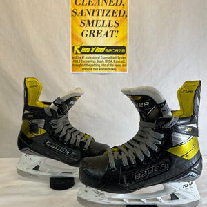 Senior Used Bauer Supreme 3S Hockey Skates Wide Width Size 7