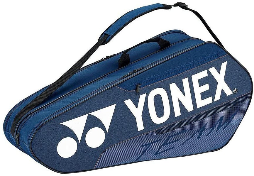 YONEX Team Racquet 6 Pack Tennis Bag (Deep Blue)