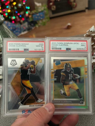 Chase Claypool cards