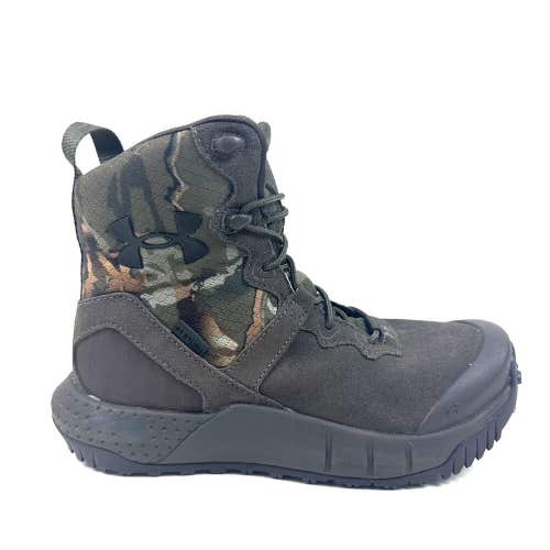 Under Armour Micro G Valsetz Green Camo Boots 3024757-100 Mens Size 5 Women’s 7