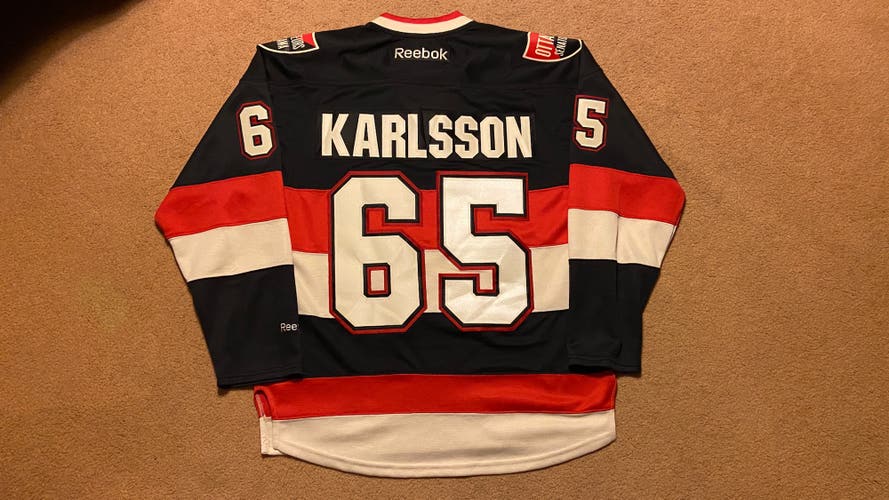 Erik Karlsson Ottawa Senators Reebok Premier Jersey Size M MSRP $225