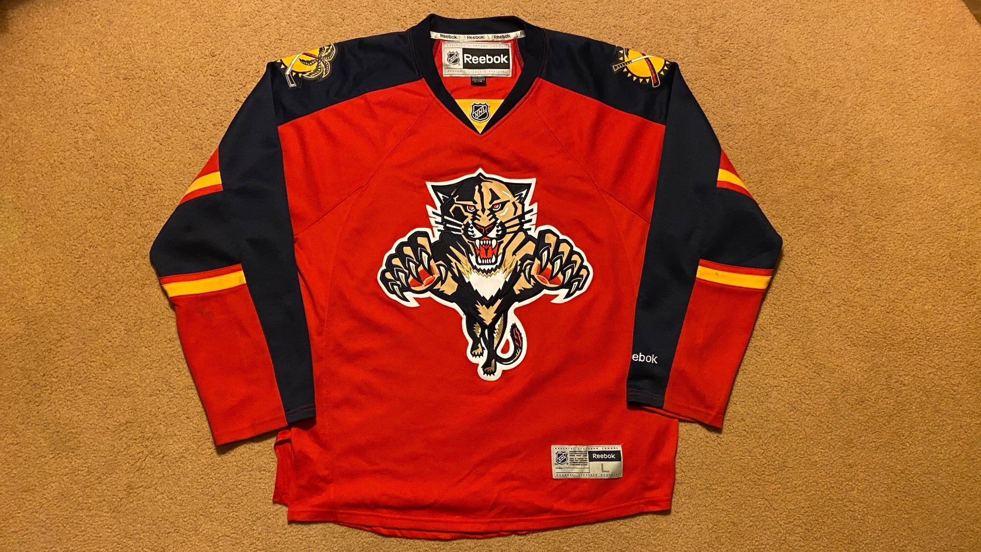 Reebok Florida Panthers Premier Jersey - Mens