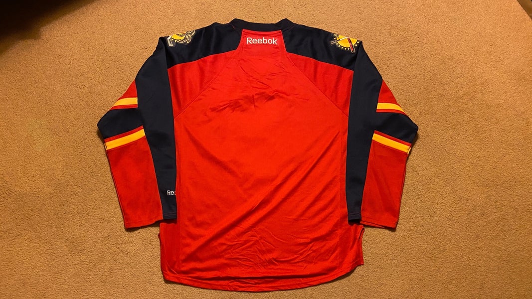 Reebok Florida Panthers NHL Men Red Official Premier Home Jersey, Size: XL