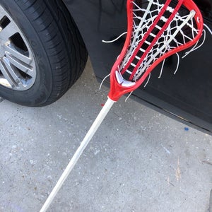 Red / white lacrosse stick women’s