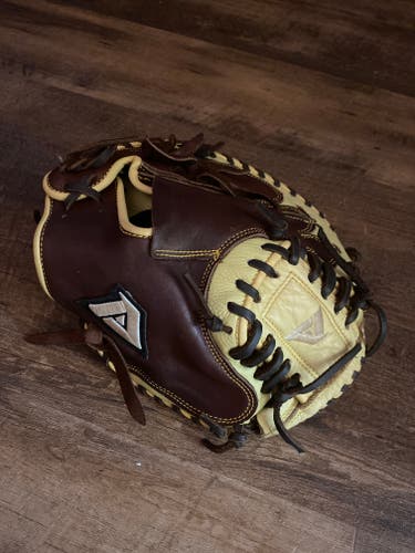 Used Right Hand Throw Akadema Catcher's AGC 98 Baseball Glove 32"