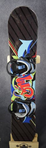 SIMS ODYSSEY SNOWBOARD SIZE 130 CM WITH F2 SMALL BINDINGS