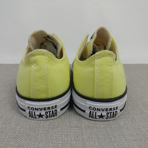 Converse Womens Shoes All Star Chuck Taylor Size 9 Canary Yellow Canvas  Sneakers | SidelineSwap