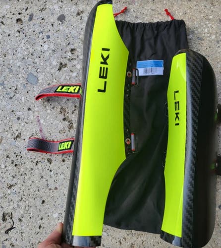 World Cup Leki Carbon Shin Guards