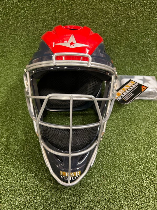 All Star System Seven MVP Batting Helmet Facemask Improvements 