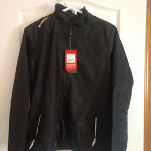 Black New Youth XL CCM Jacket