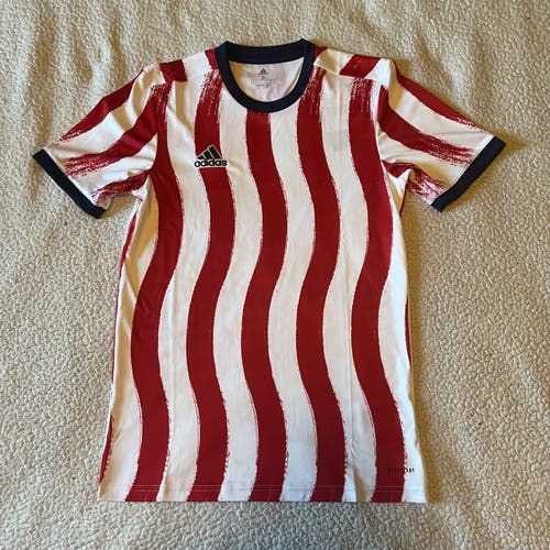 MLS Americana Pre-Match Jersey Blank Small NWT Adidas Soccer