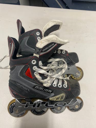 Used Bauer Regular Width Size 2 Vapor X40R Inline Skates