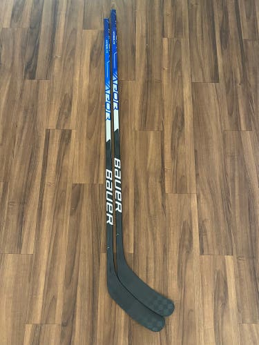2-Pack Senior Left Hand 70 Flex P92M BLUE Custom Pro Stock Vapor Hyperlite Hockey Sticks