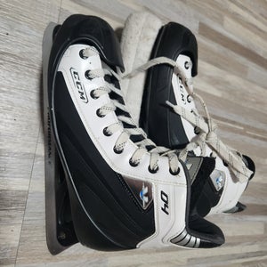 Senior Used CCM Vector 4.0 Hockey Goalie Skates Regular Width Size 10