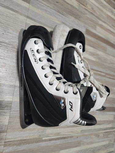 Senior Used CCM Vector 4.0 Hockey Goalie Skates Regular Width Size 10