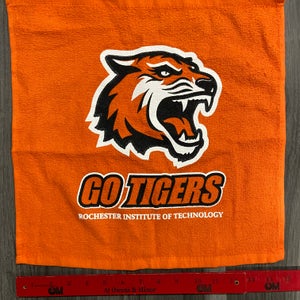 RIT Tigers Towel (Rochester Institute for Technology) - golf, hockey, hand towel, etc - NEW