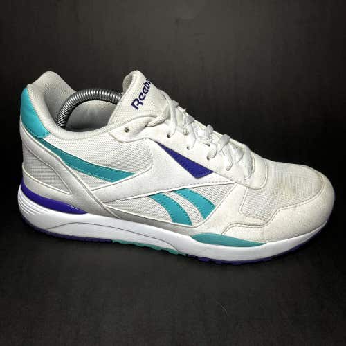 Reebok Womens Royal Bridge 2 FW4516 White Blue Running Shoes DV8204 Size 10