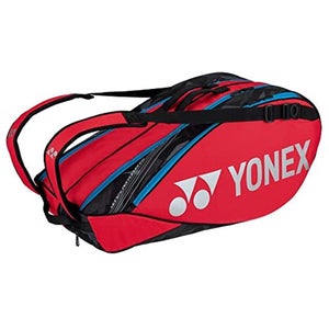 YONEX Bag 92226 (Tango Red) (6 Racquet Pro Tennis Badminton  Bag