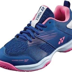 Yonex Power Cushion 37 SHB37LEX Badminton Shoe (Navy/Pink)