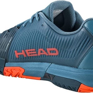 HEAD Men's Revolt Pro Sneaker, Bluestone/Orange, 8.5