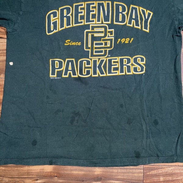 Unisex Vintage Black Green Bay Packers Sweatshirt - The Vintage Twin