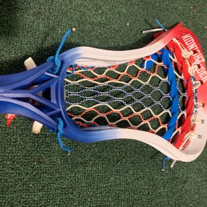 New Attack & Midfield Custom Dyed Signature Contract Offense w/ Custom Strung Head Midnight Riders