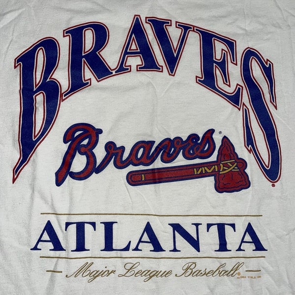 1996 Atlanta Braves Shirt Vintage Atlanta Braves90s Braves -  Norway