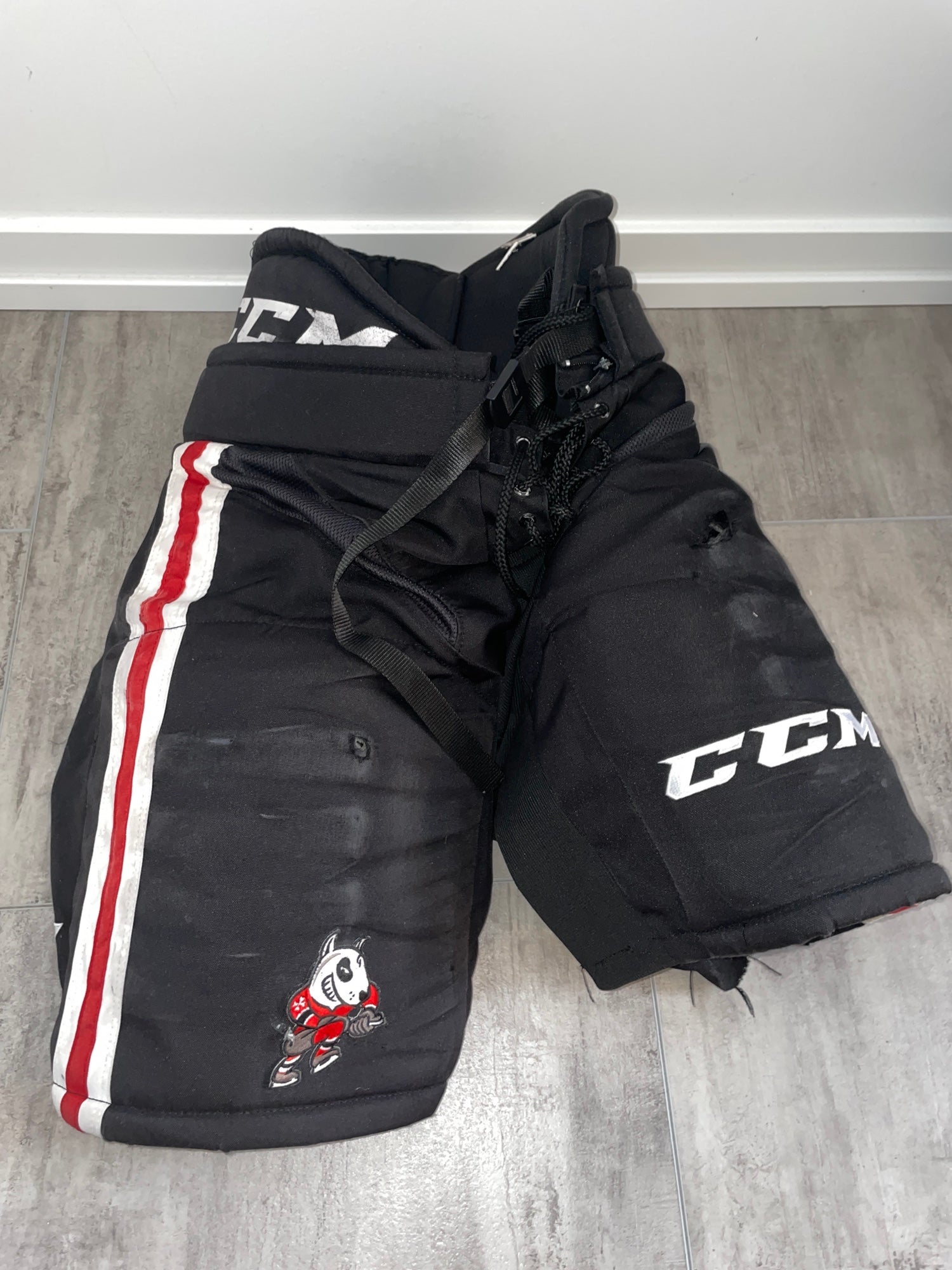 CCM HP70CV2 Pro Stock Ice Hockey Pants - Penguins - Ice Warehouse