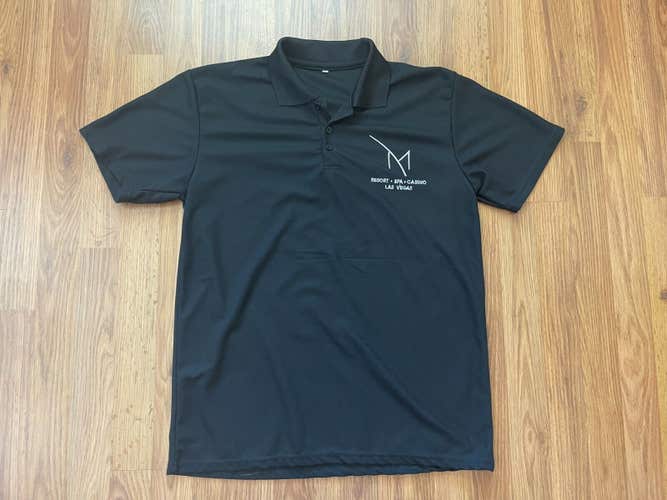 M Resort Spa & Casino LAS VEGAS, NEVADA SUPER AWESOME Size Large Polo Golf Shirt
