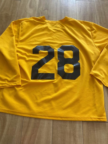 BAUER Hockey PRACTICE JERSEY GOLD YELLOW Adult Senior or Youth