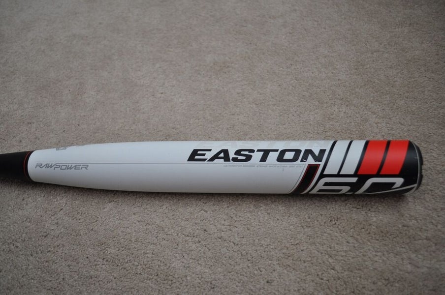 Easton Cyclone Softball Bat Model SP8 Size 33 Inch White Black Yellow 28 OZ