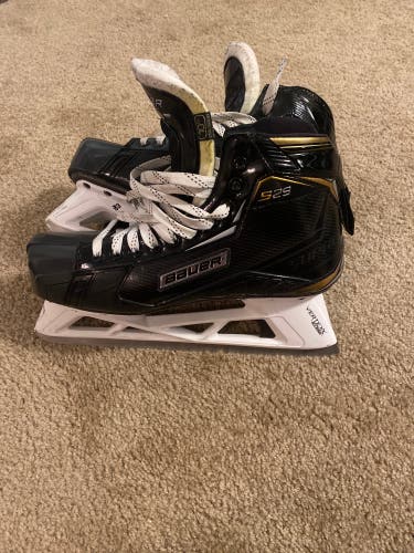 Hockey goalie skates