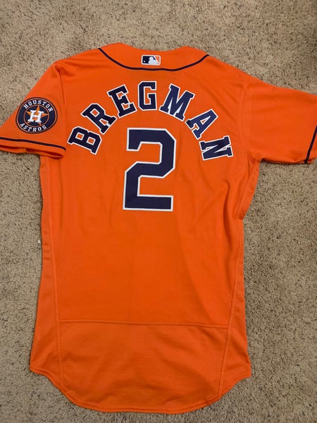 Nike / Youth Houston Astros Alex Bregman #2 Orange T-Shirt