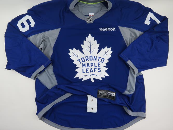 Reebok Toronto Maple Leafs Authentic NHL Pro Stock Practice Hockey Jersey 58 Blue #76 KOZHEVNIKOV
