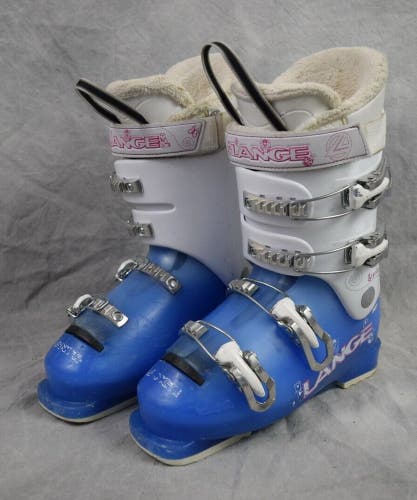 LANGE STARLET JSR 60 SKI BOOTS WOMEN SIZE 23.5/5.5