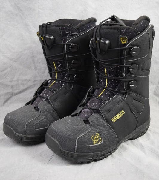 SALOMON SAVAGE SNOWBOARD BOOTS MEN SIZE 7 | SidelineSwap | Buy and