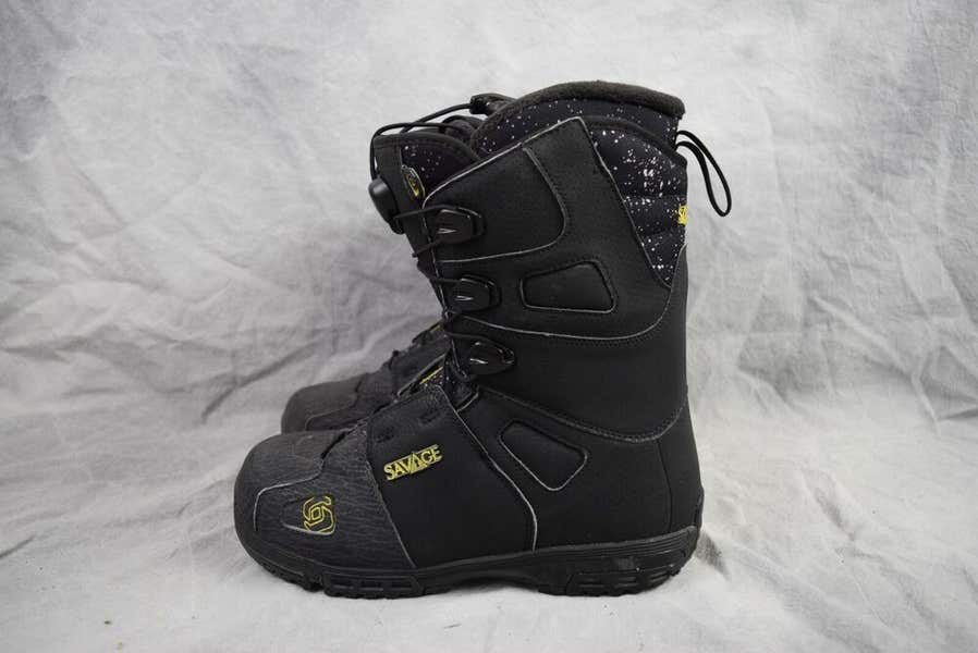 SALOMON SAVAGE SNOWBOARD BOOTS MEN SIZE 7 | SidelineSwap | Buy and