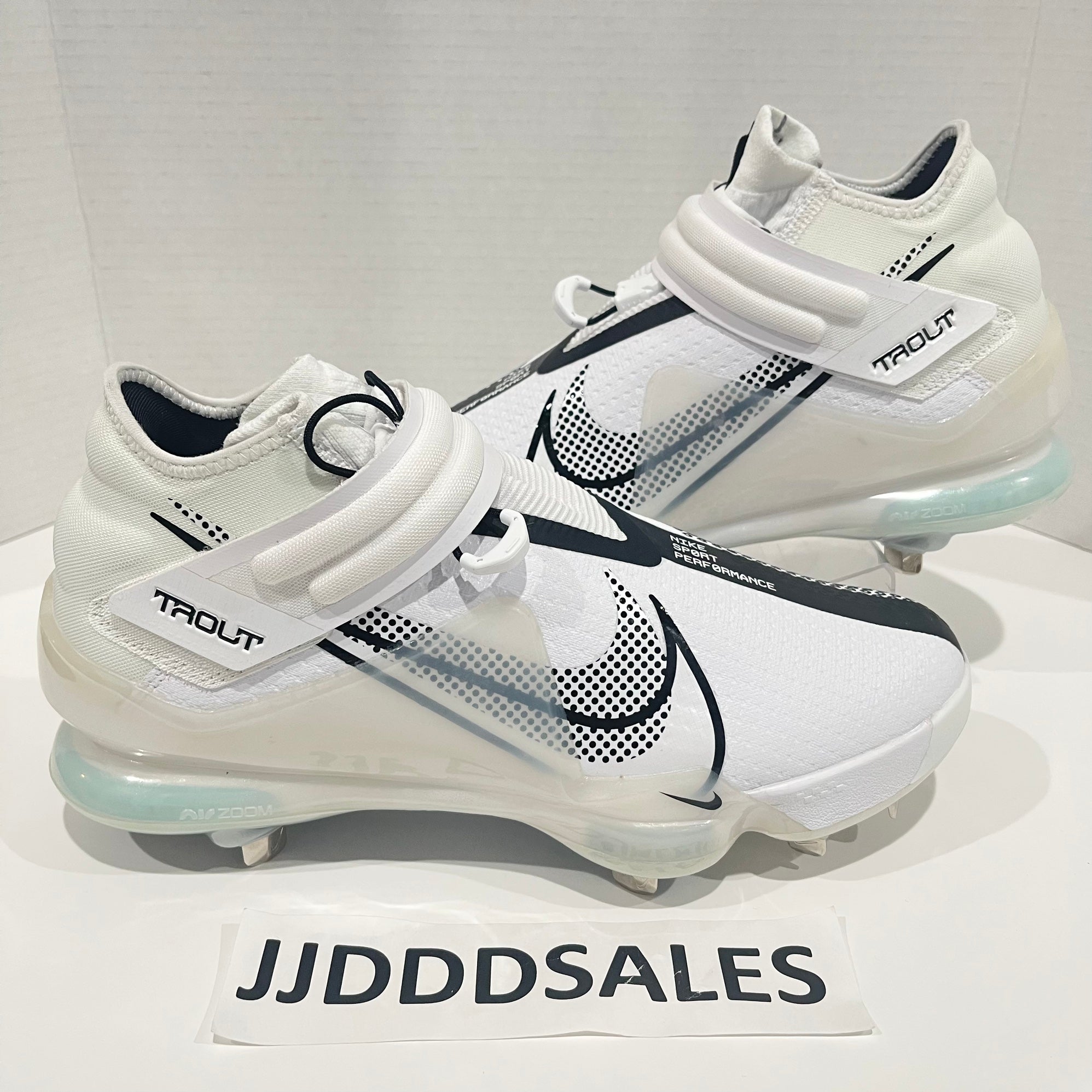 Nike Boys Baseball Cleats Force Trout 7 White 1Y CQ7643-102