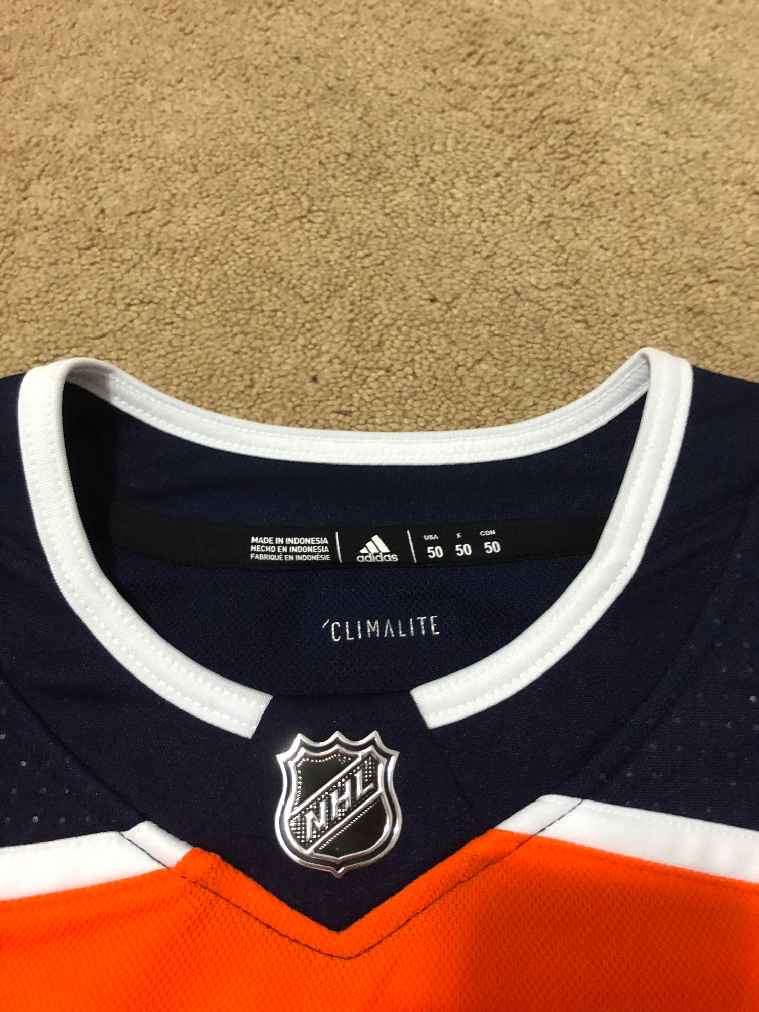 ANY NAME AND NUMBER EDMONTON OILERS HOME OR AWAY AUTHENTIC ADIDAS NHL –  Hockey Authentic