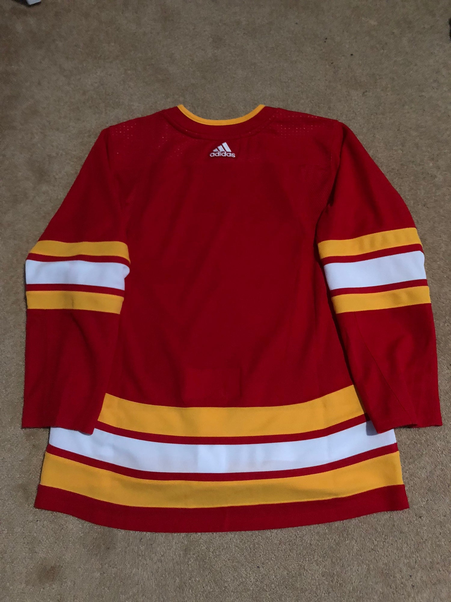 Adidas NHL Calgary Flames Authentic Primegreen Home Jersey Red / 52