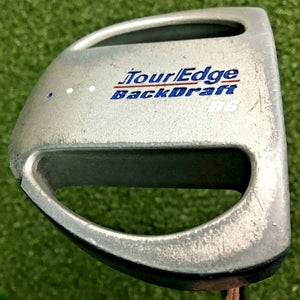 Tour Edge Backdraft B6 Mallet Putter  /  RH  / ~34" Steel / New Grip / mm6395