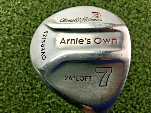 Arnold Palmer Arnie's Own Oversize 7 Wood 26*  RH / Firm Graphite ~41.5" /mm3204