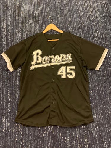 Michael Jordan Barons Jersey Stitched (New!) (Size Large)