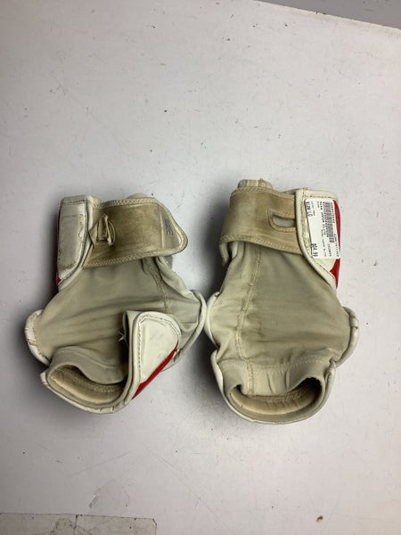 Used Nike VAPOR ELITE LG Lacrosse Arm Pads and Guards Lacrosse Arm