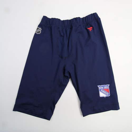 New York Rangers FANATICS Authentic Pro Locker Room Shorts L Team Player Issue