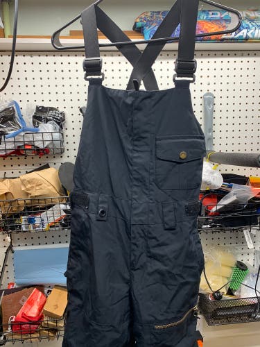 Large Quicksliver Bibs Black Used