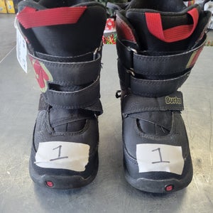 Used Burton Grom Junior 01 Boys' Snowboard Boots