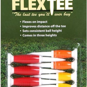 Flex Tee (2.25"/2.5"/3", Red/Orange/Yellow, 8pk) NEW