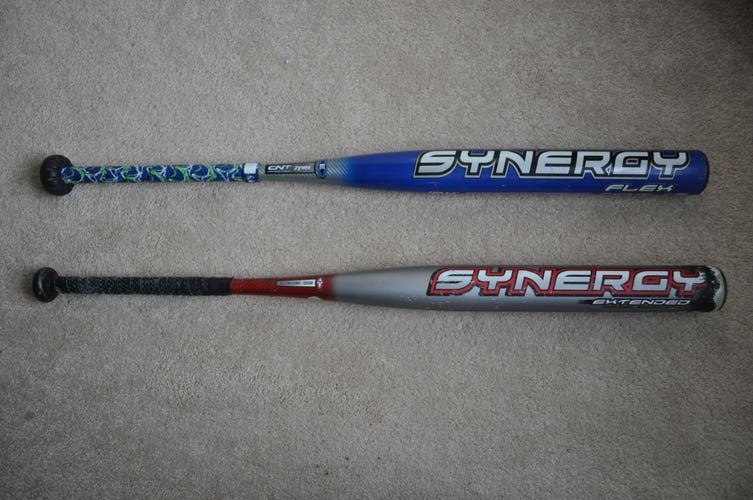 Bat Bundle: 34/26 Easton Flex SCN8 and 34/28 Easton Extended SCX3