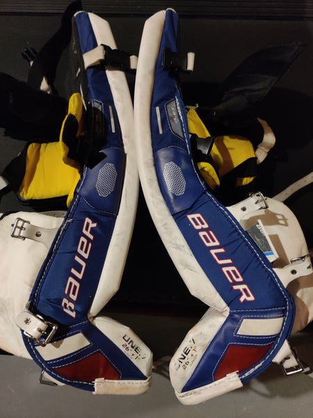 Used 26" Bauer Supreme Goalie Leg Pads